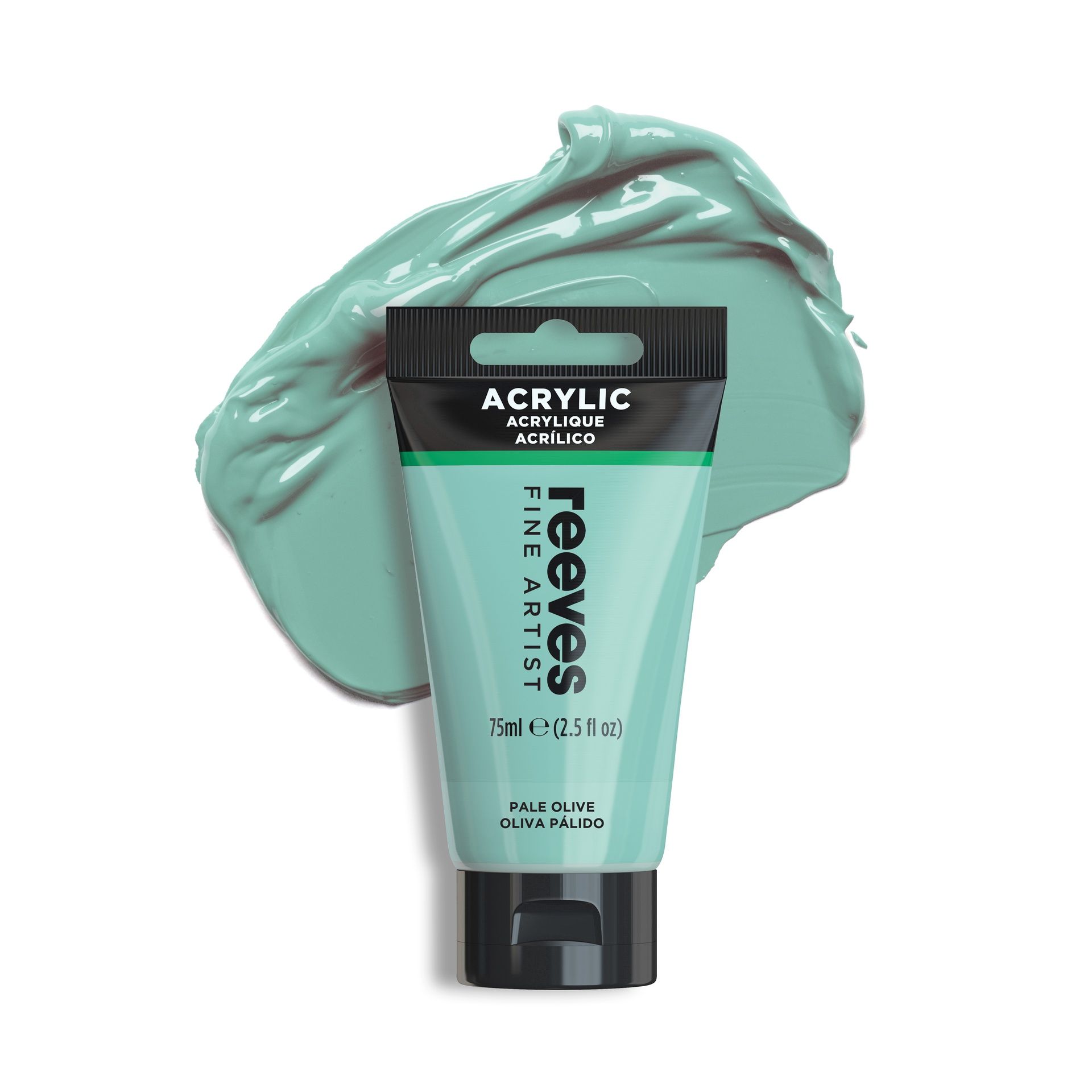 Reeves Akryyliväri 75ml Pale Olive