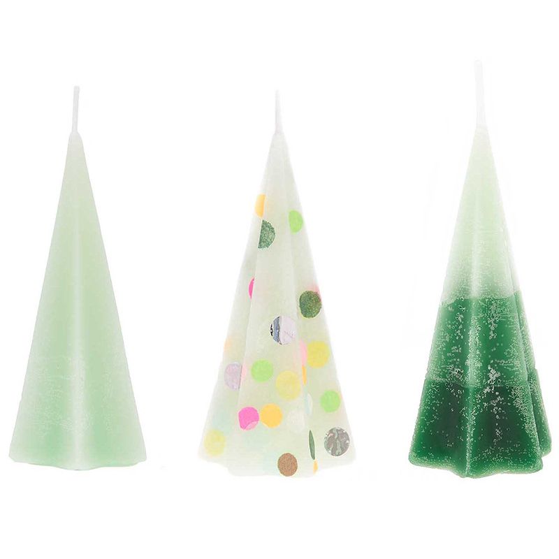 RICO Kynttilämuotti kartio uurrettu 70x70x135mm si