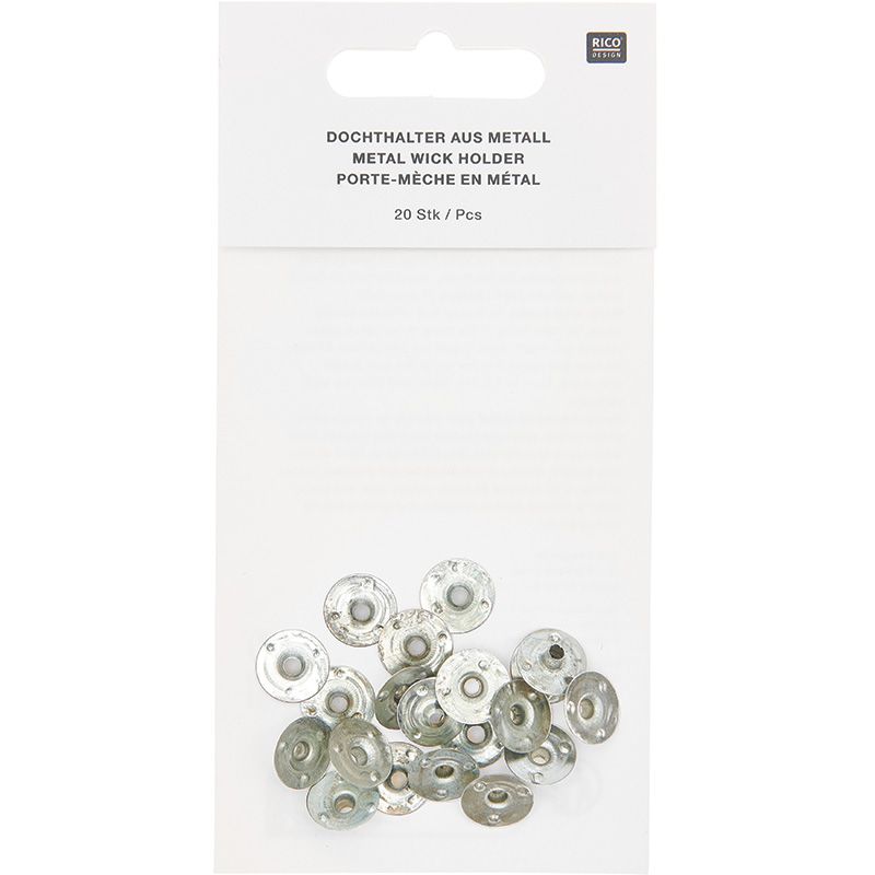 RICO Sydänlankapidike 20 kpl metallia