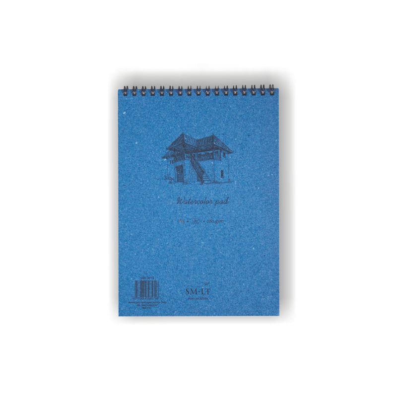 SMLT Akvarellilehtiö 280g A3 (30), mikroperforointi, kierre yläreunassa