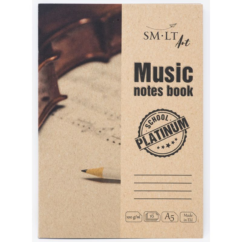 SMLT Platinum nuottivihko A5/16 100g
