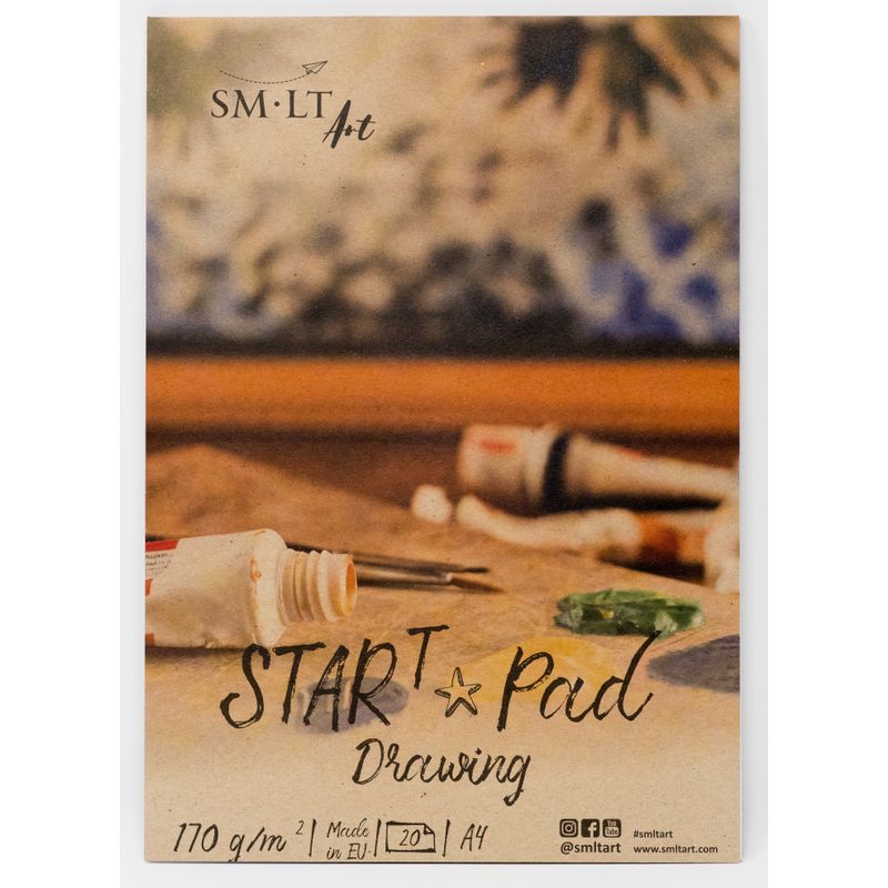SMLT Star T piirustuslehtiö 170g A4 (20) FSC