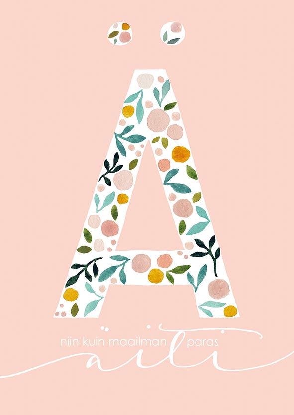 Postikortti Henna Adel - Ä niin kuin äiti