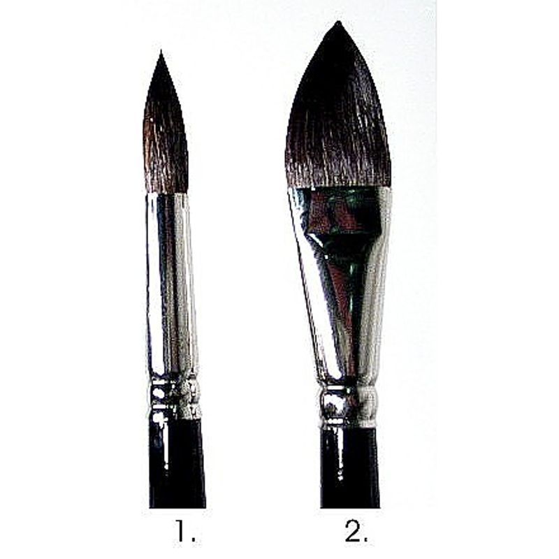 T HanArt 600-10 oravankarvasivellin pyöreä 5,0x23, lyhyt varsi