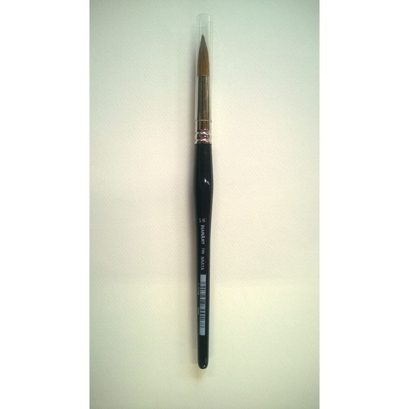 T HanArt 700-16 näädänkarvasivellin pyöreä L10xP32, lyhyt varsi