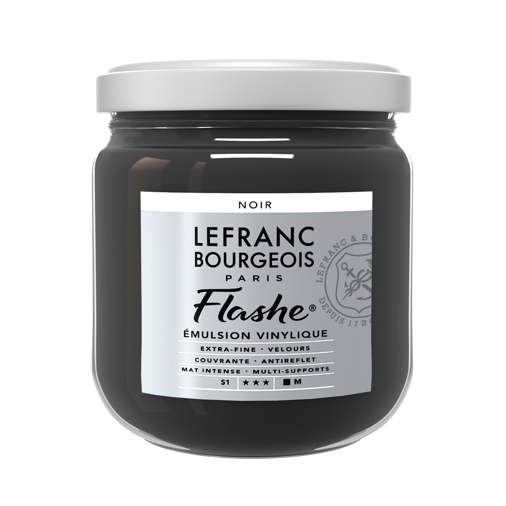 T LB Flashe Vinyl acrylic 400ml Black, vinyyliväri