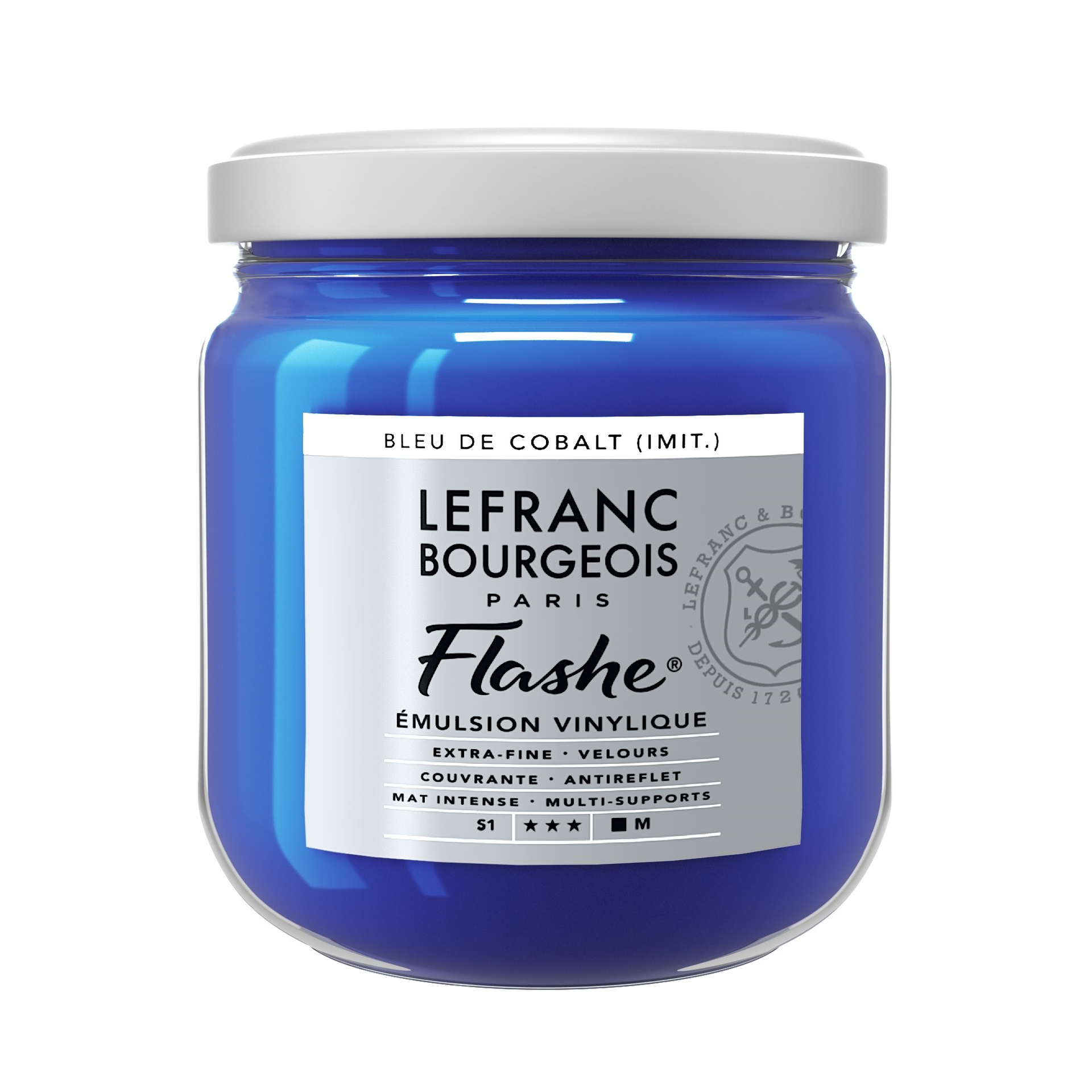 T LB Flashe Vinyl acrylic 400ml Cobalt blue