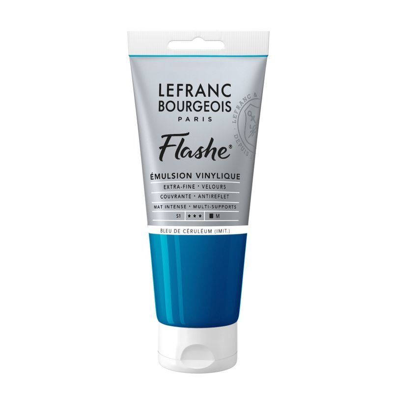 T LB Flashe Vinyl acrylic 80ml 065 Cerulean Blue H, vinyyliväri