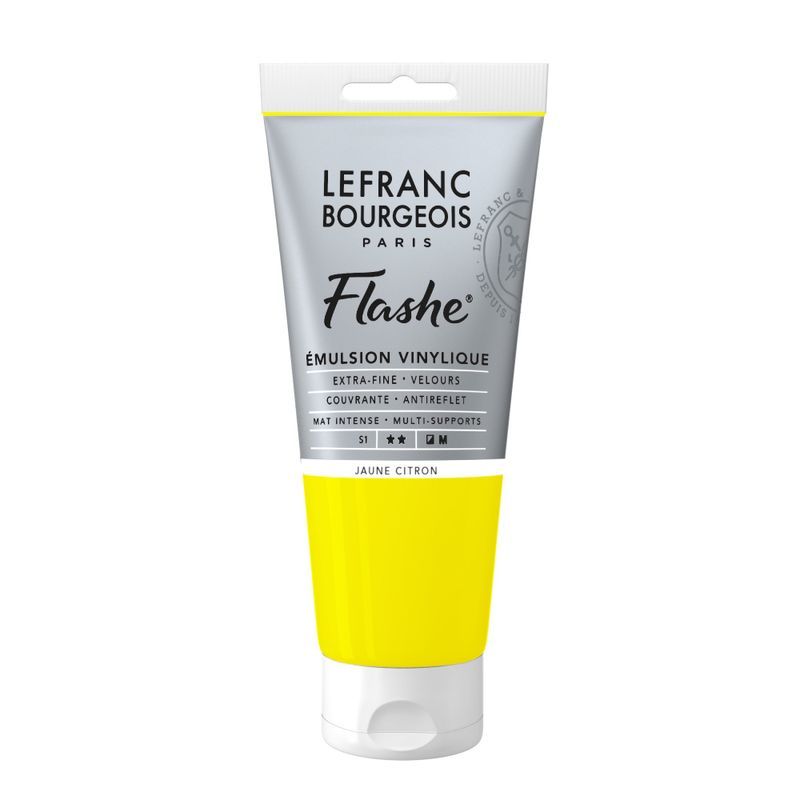 T LB Flashe Vinyl acrylic 80ml 169 Lemon Yellow x, vinyyliväri