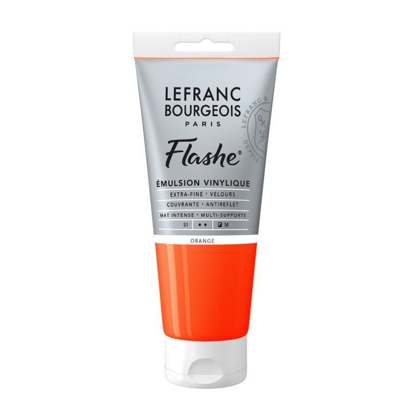 T LB Flashe Vinyl acrylic 80ml 201 Orange, vinyyliväri