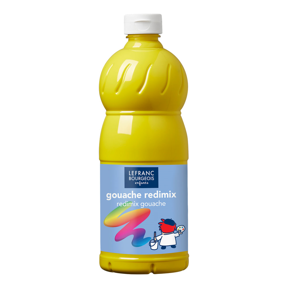 T LB Redimix 1000ml 153 (023) Primary yellow x //, 1000ml valmisväri peruskeltainen