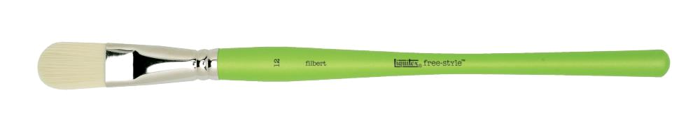 T Liquitex Free Style 12 keinokuitusivellin filber, pitkä varsi