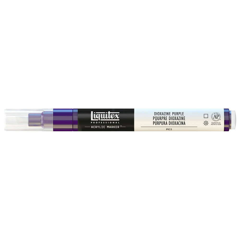 T Liquitex paint marker 186 Dioxazine purple, 2mm akryylimaalitussi