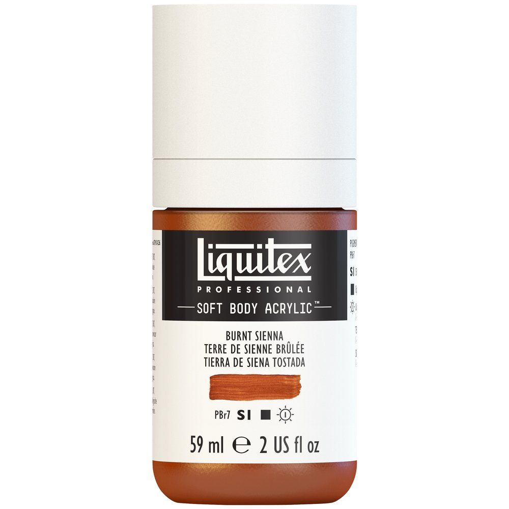 T Liquitex Softbody 59ml burnt sienna (1), akryyliväri
