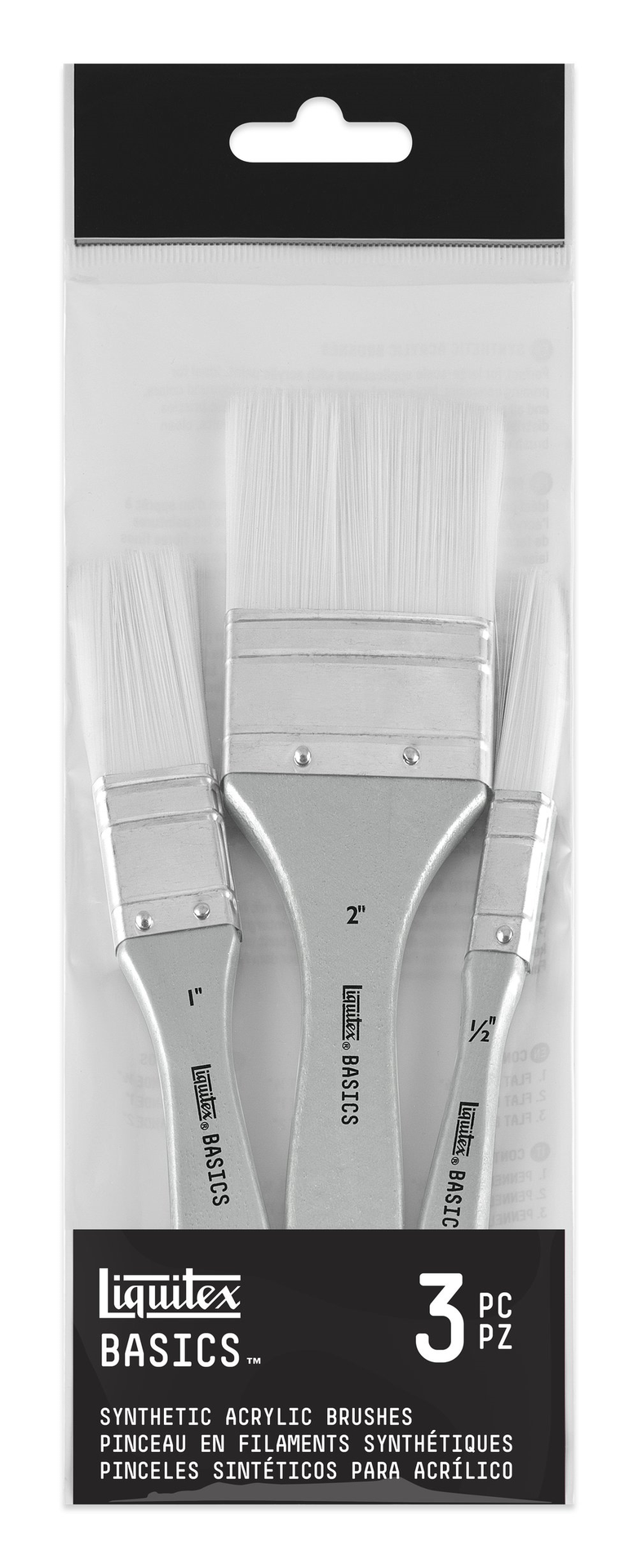 T LQX Basics sivellinsetti 3 kpl synteettinen