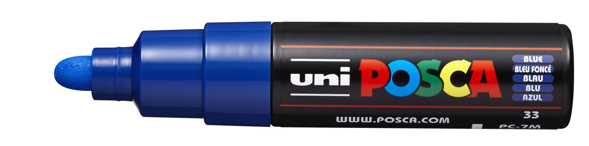 T UNI POSCA Marker PC-7M 4,5-5,5mm 33 blue, 41