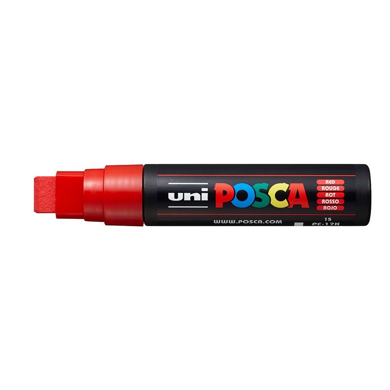 UNI POSCA Marker PC-17K 15mm 15 red, 40
