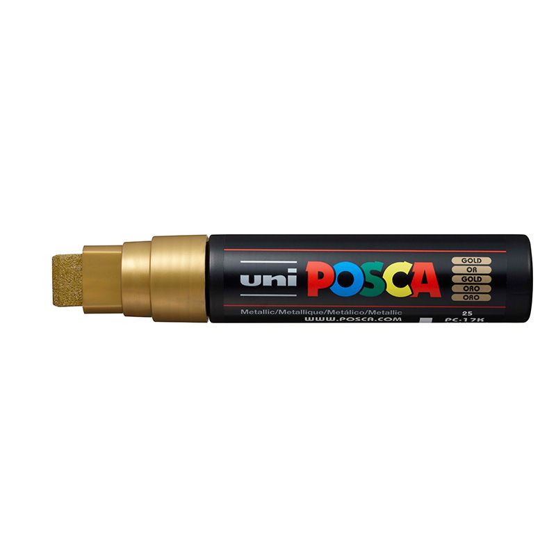 UNI POSCA Marker PC-17K 15mm 25 gold, 810