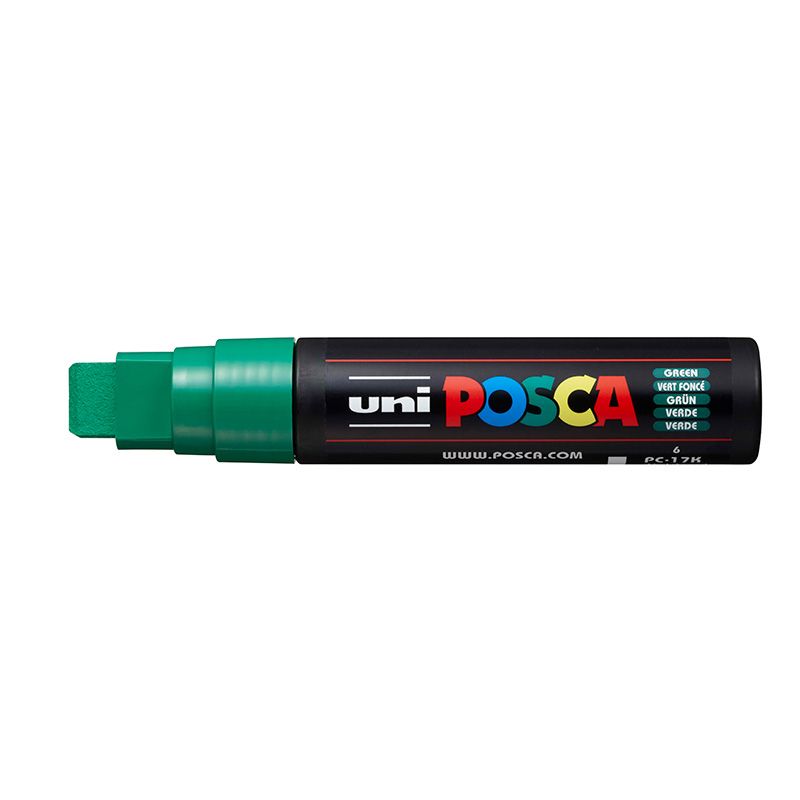 UNI POSCA Marker PC-17K 15mm 6 green, 36