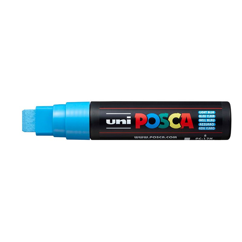 UNI POSCA Marker PC-17K 15mm 8 light blue, 57