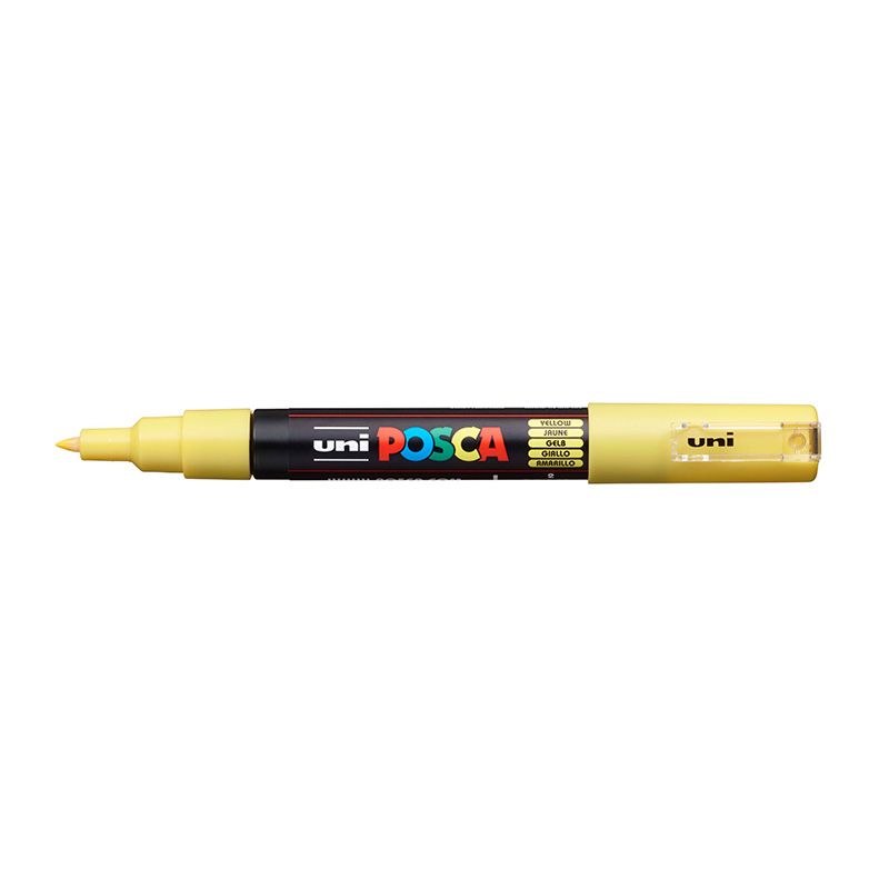 UNI POSCA Marker PC-1M 0,7-1mm 2 yellow, 44