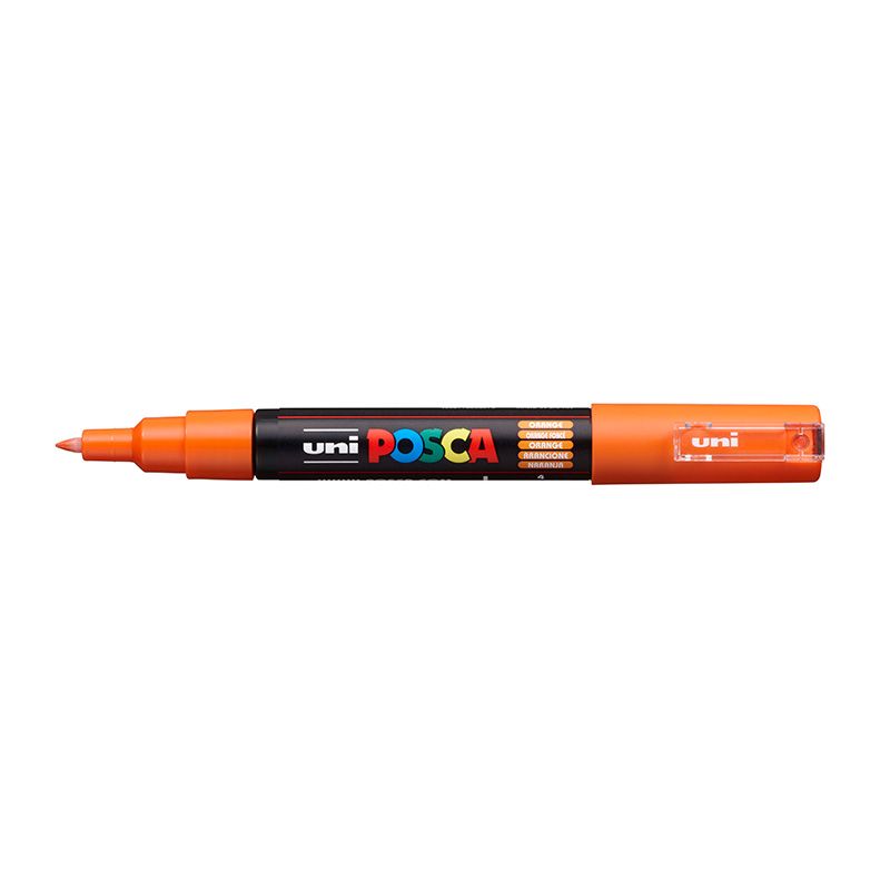 UNI POSCA Marker PC-1M 0,7-1mm 4 orange, 54