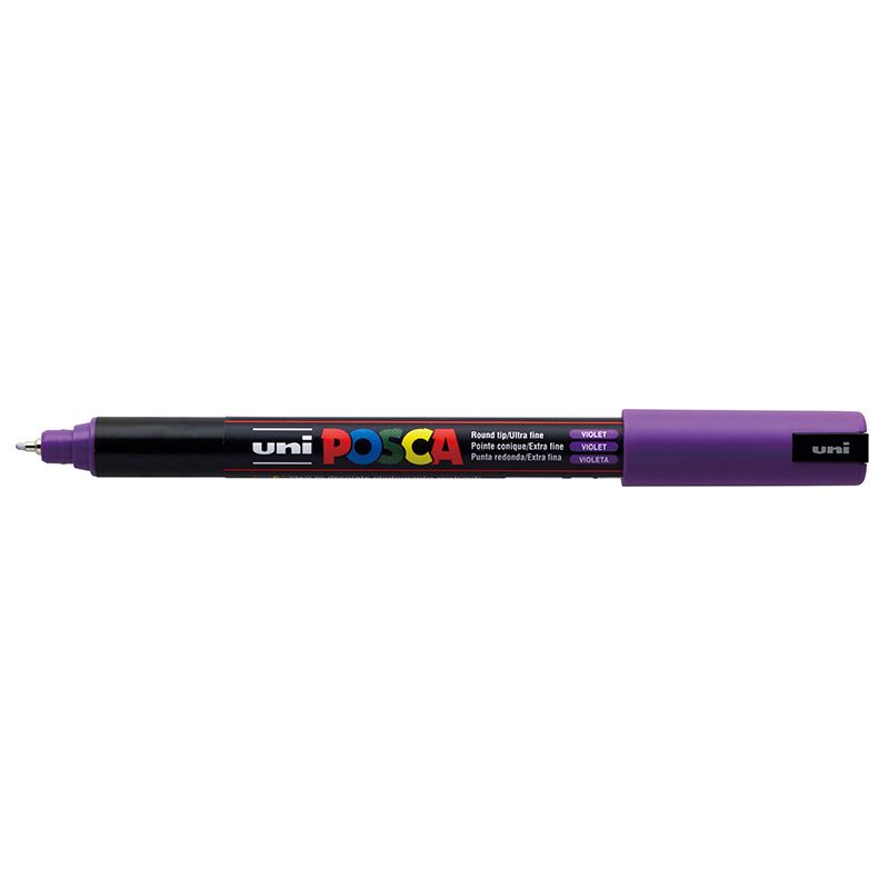 UNI POSCA Marker PC-1MR 0,7mm 12 violet, 55