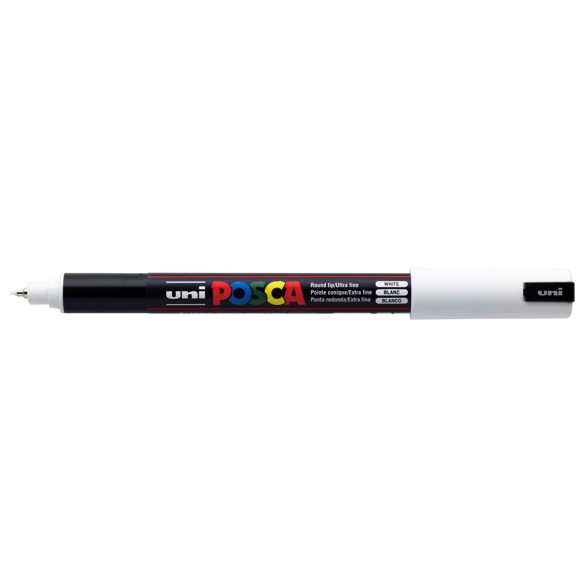 UNI POSCA Marker PC-1MR 0,7mm 1 white, 52