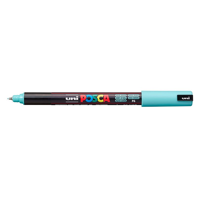 UNI POSCA Marker PC-1MR 0,7mm P6 aqua green, 545