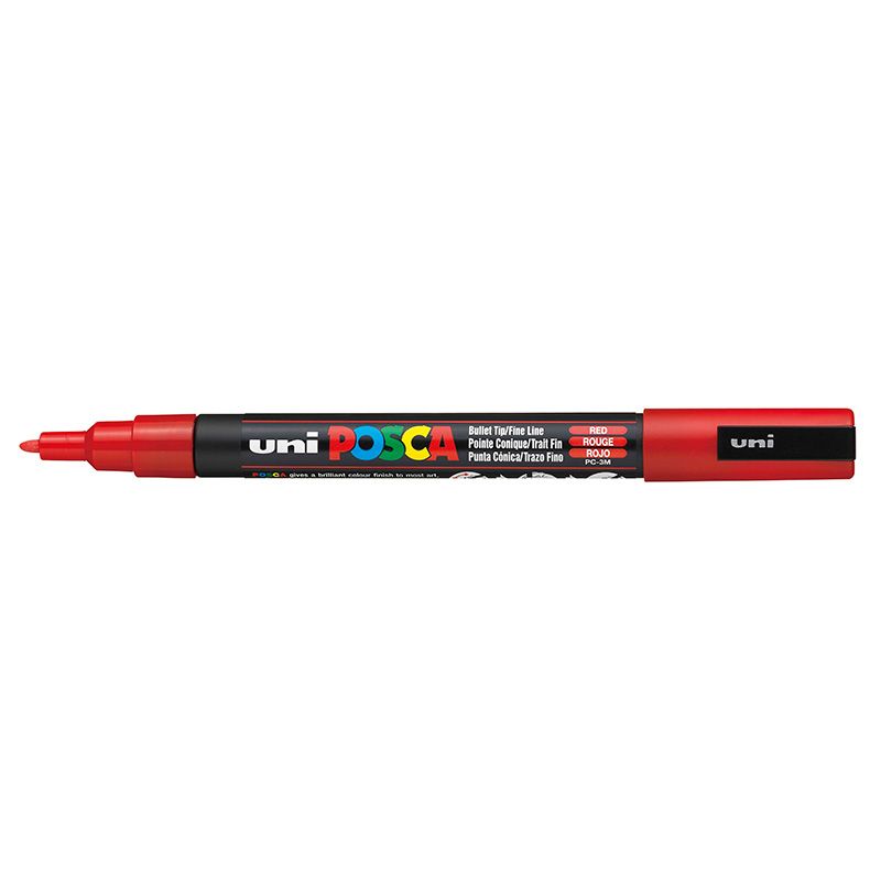 UNI POSCA Marker PC-3M 0,9-1,3mm 15 red, 40