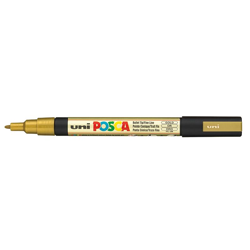 UNI POSCA Marker PC-3M 0,9-1,3mm 25 gold, 810