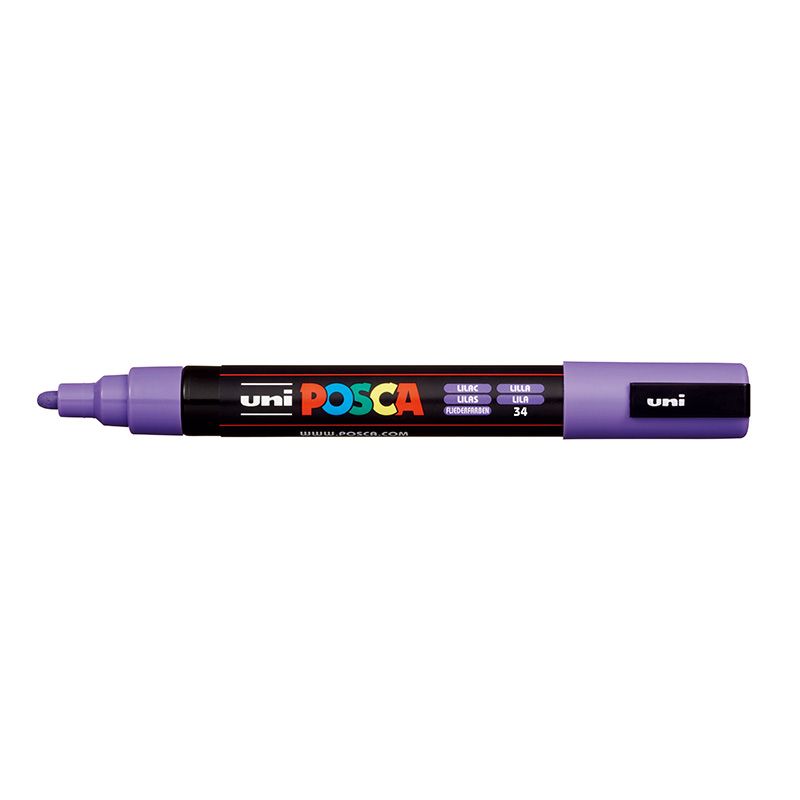 UNI POSCA Marker PC-5M 1,8-2,5mm 34 lilac, 58