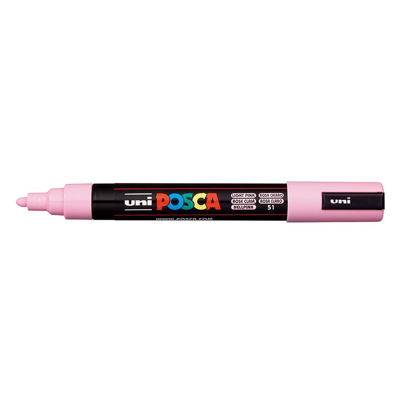 UNI POSCA Marker PC-5M 1,8-2,5mm 51 light pink, 29