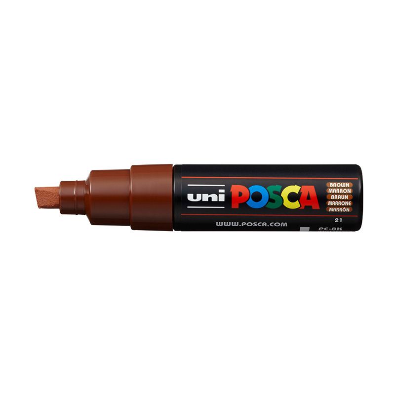 UNI POSCA Marker PC-8K 8mm 21 brown, 45