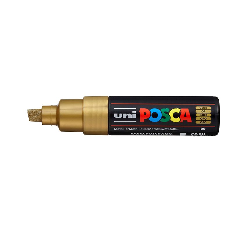 UNI POSCA Marker PC-8K 8mm 25 gold, 810