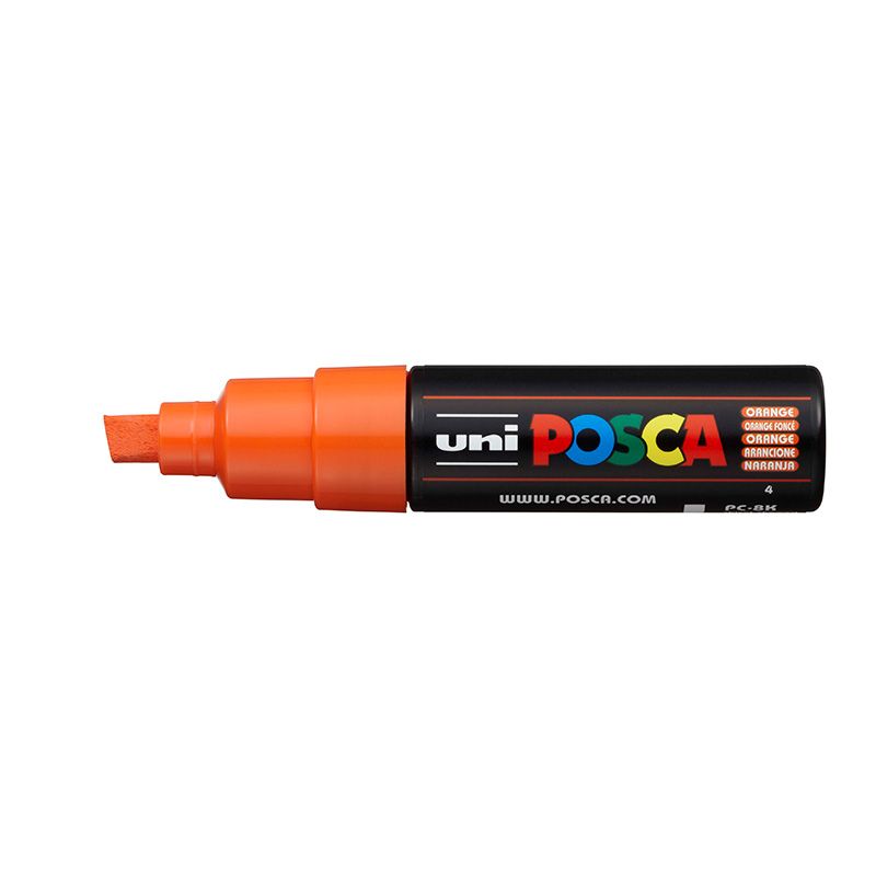 UNI POSCA Marker PC-8K 8mm 4 orange, 54