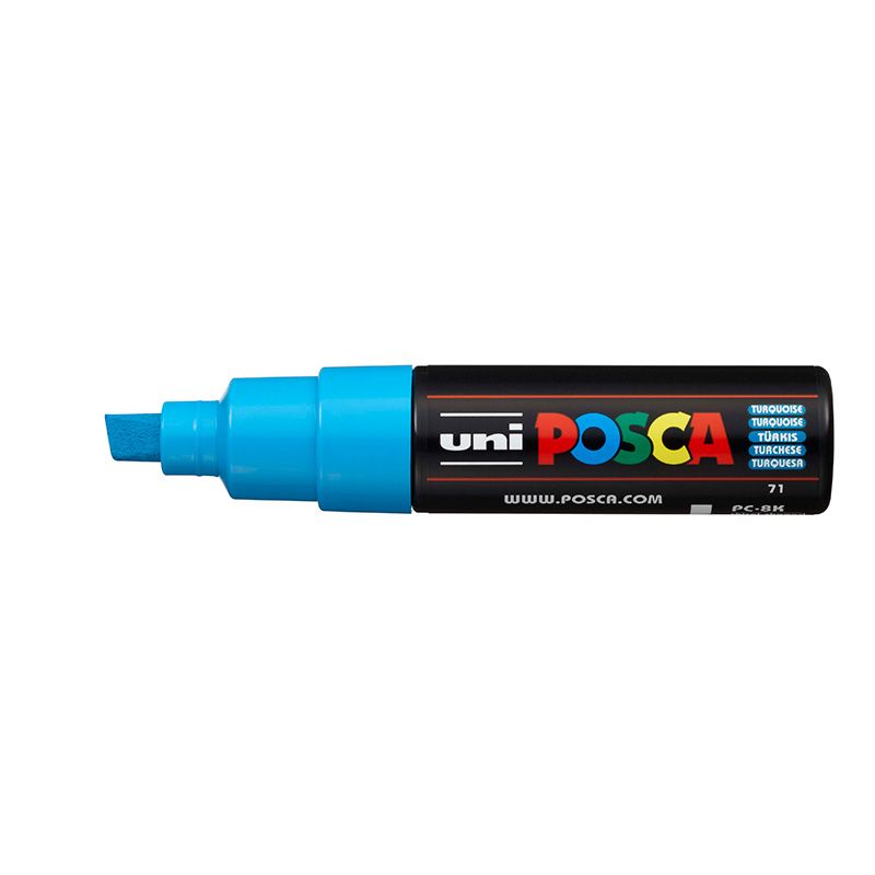 UNI POSCA Marker PC-8K 8mm 71 turquoise, 51