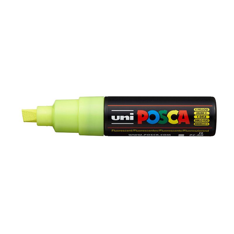 UNI POSCA Marker PC-8K 8mm F2 fluo yellow, 724