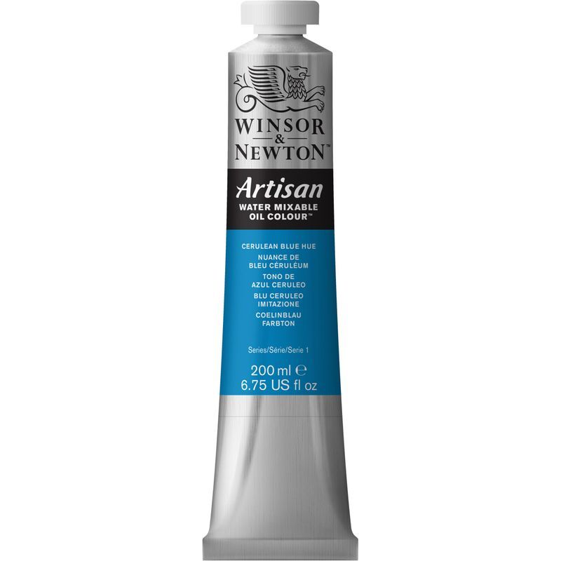 WN Artisan 200ml 138 Cerulean blue hue, 200ml vesiliukoinen öljyväri