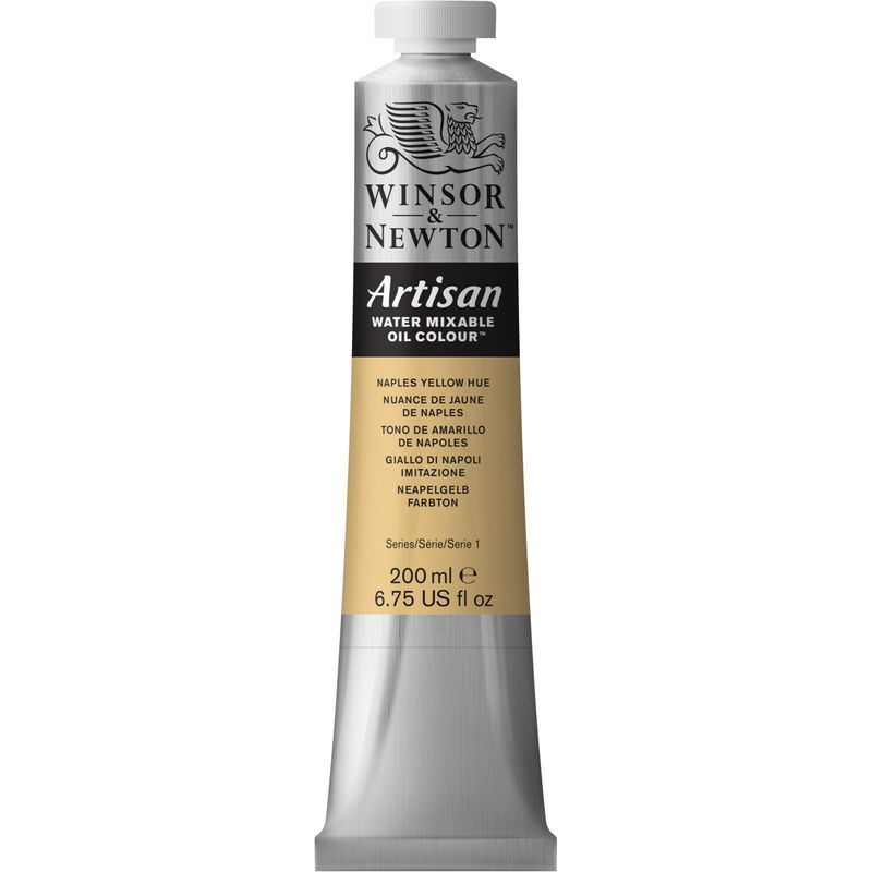 WN Artisan 200ml 422 Naples yellow hue, 200ml vesiliukoinen öljyväri