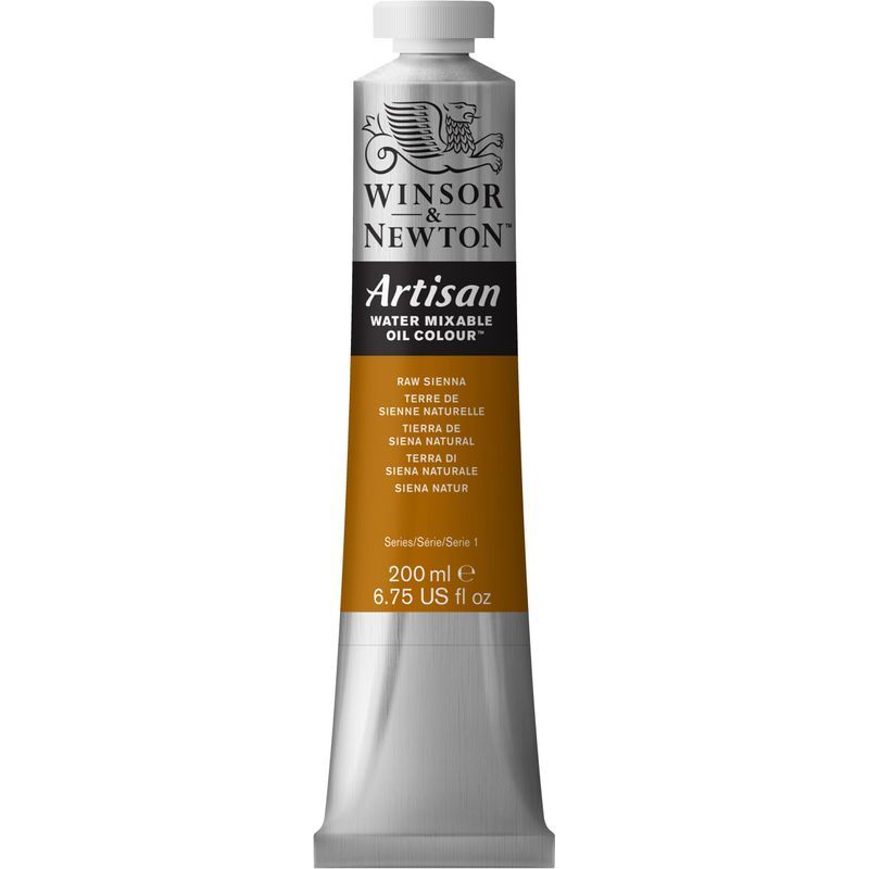 WN Artisan 200ml 552 Raw sienna, 200ml vesiliukoinen öljyväri