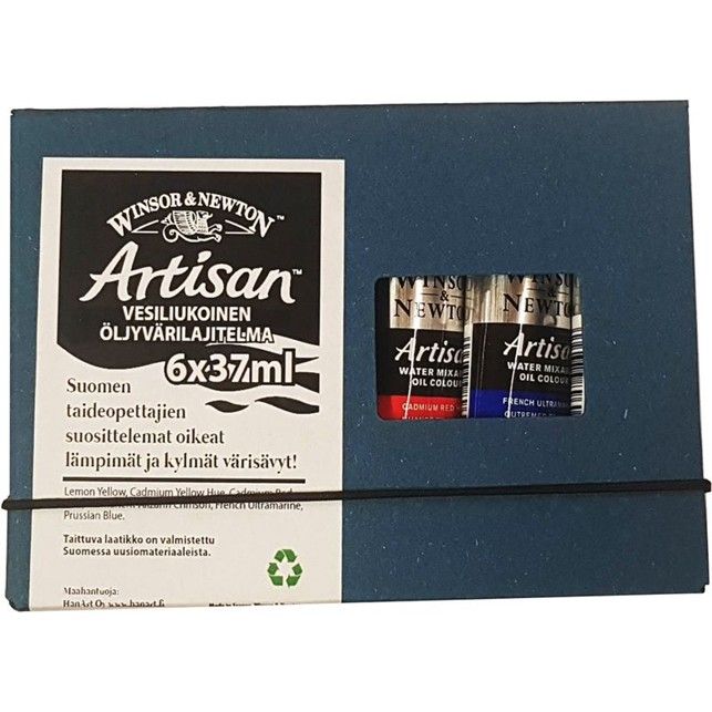 WN Artisan 6x37ml - Suomen Värisävyt!, Vesiliukoinen öljyvärilajitelma FIAR06