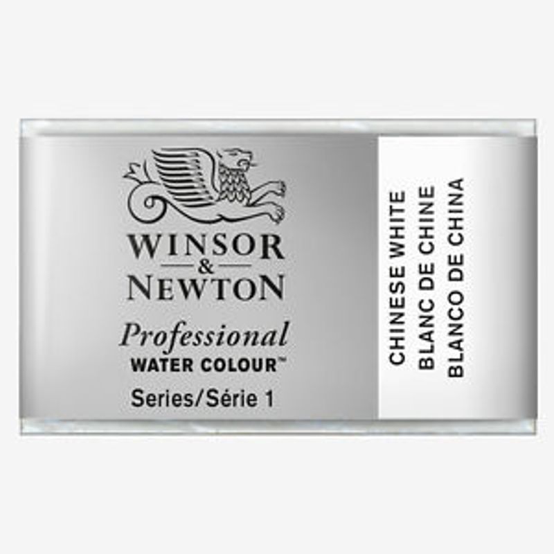 WN AWC 1/1 150 Chinese white (1), taiteilija-akvarelliväri