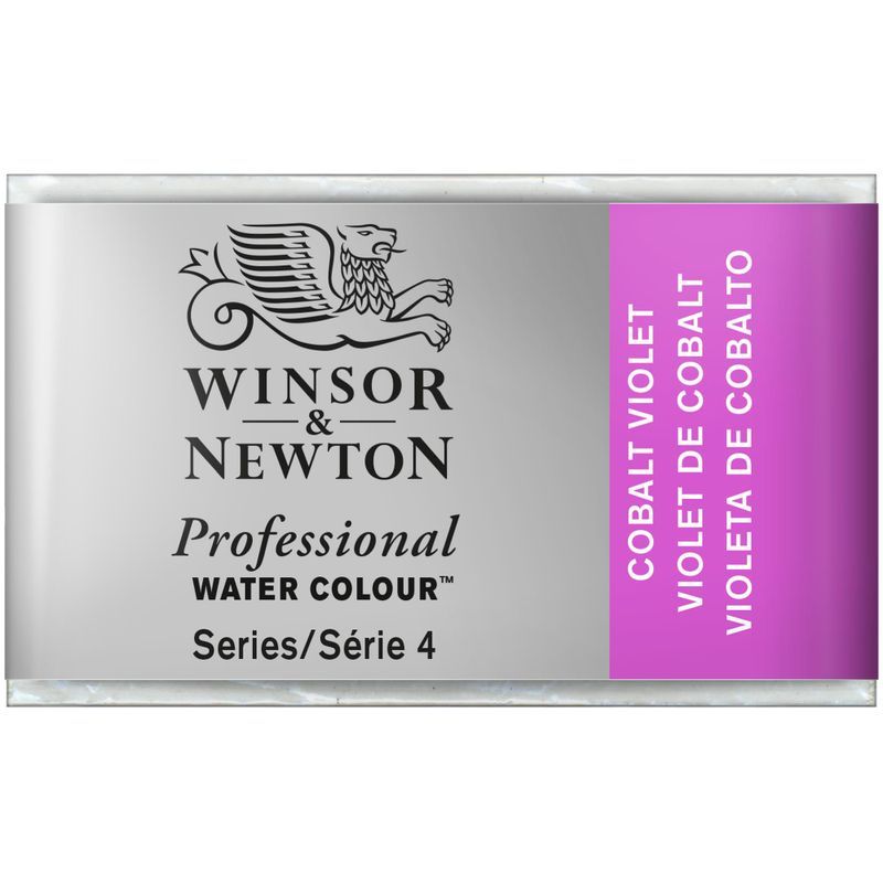 WN AWC 1/1 192 Cobalt violet (4), taiteilija-akvarelliväri