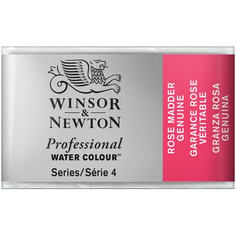 WN AWC 1/1 587 Rose madder genuine (4), taiteilija-akvarelliväri