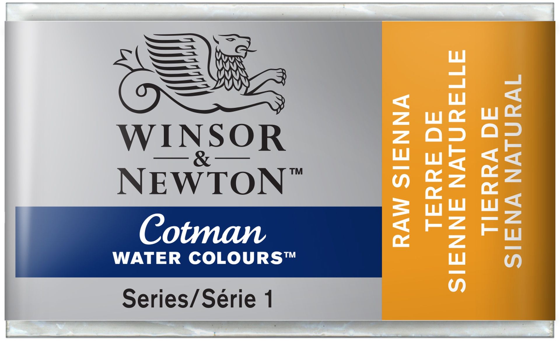 WN Cotman 1/1 (3,4ml) 552 Raw Sienna, akvarellivärinappi