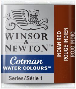 WN Cotman 1/2 (1,7ml) 317 Indian Red, akvarellivärinappi
