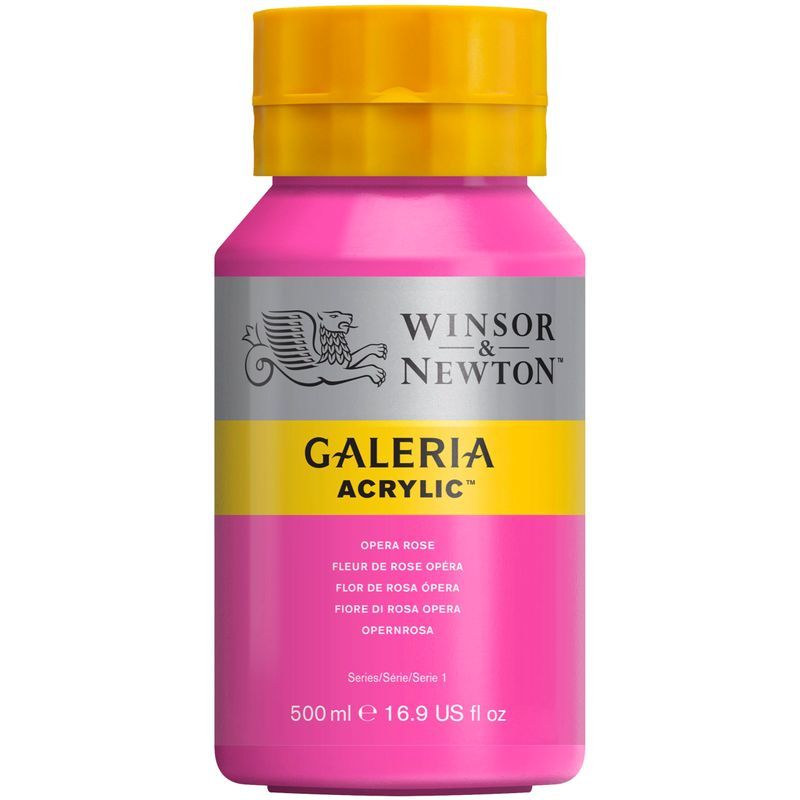 WN Galeria 500ml 448 Opera rose (1), 500ml akryyliväri