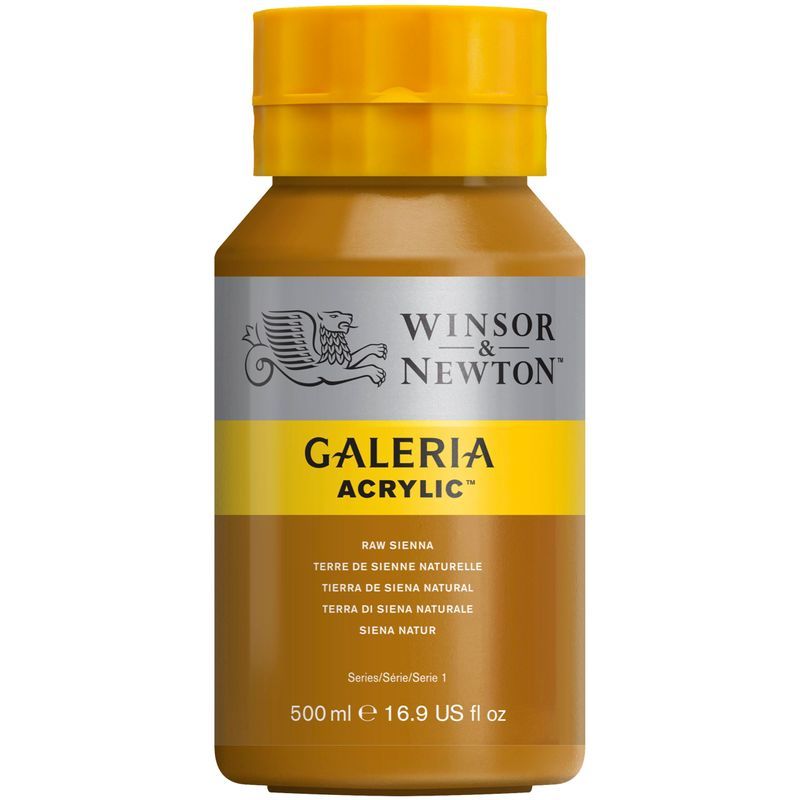 WN Galeria 500ml 552 Raw sienna (1), 500ml akryyliväri