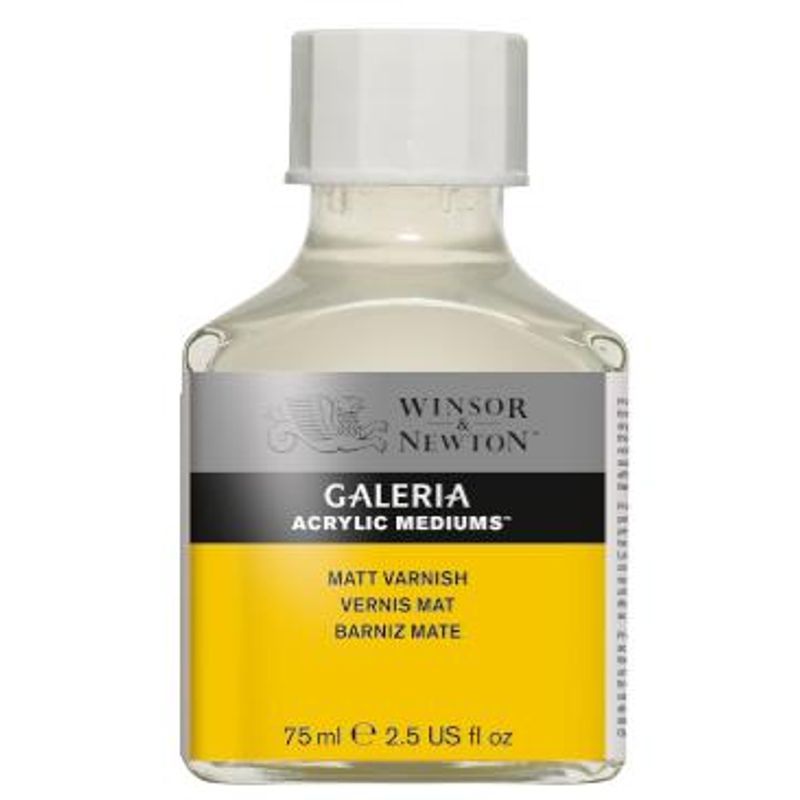 WN Galeria Acrylic matt varnish 75ml, himmeä akryylivernissa